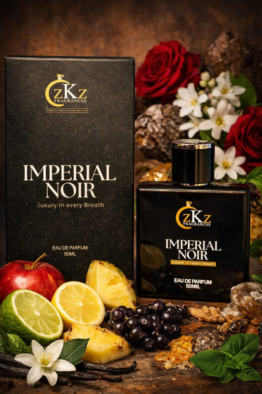 Imperial Noir by ZKZ Fragrances – Luxury Perfume for Men (50ML)