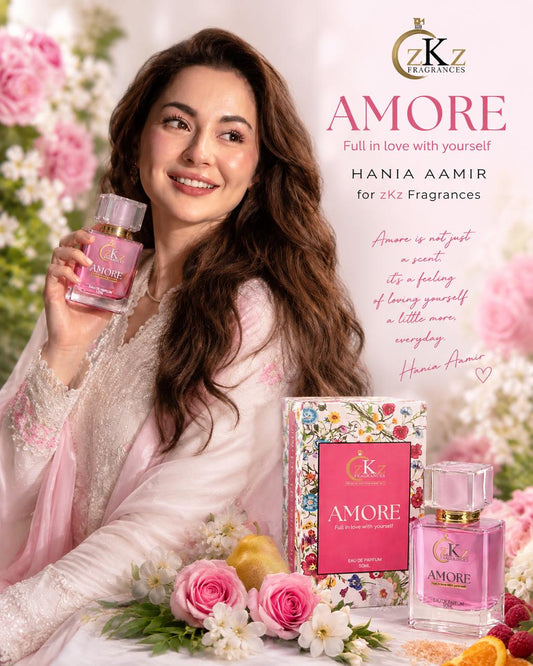 AMORE by zKz Fragrances – Long Lasting Floral Perfume for Women