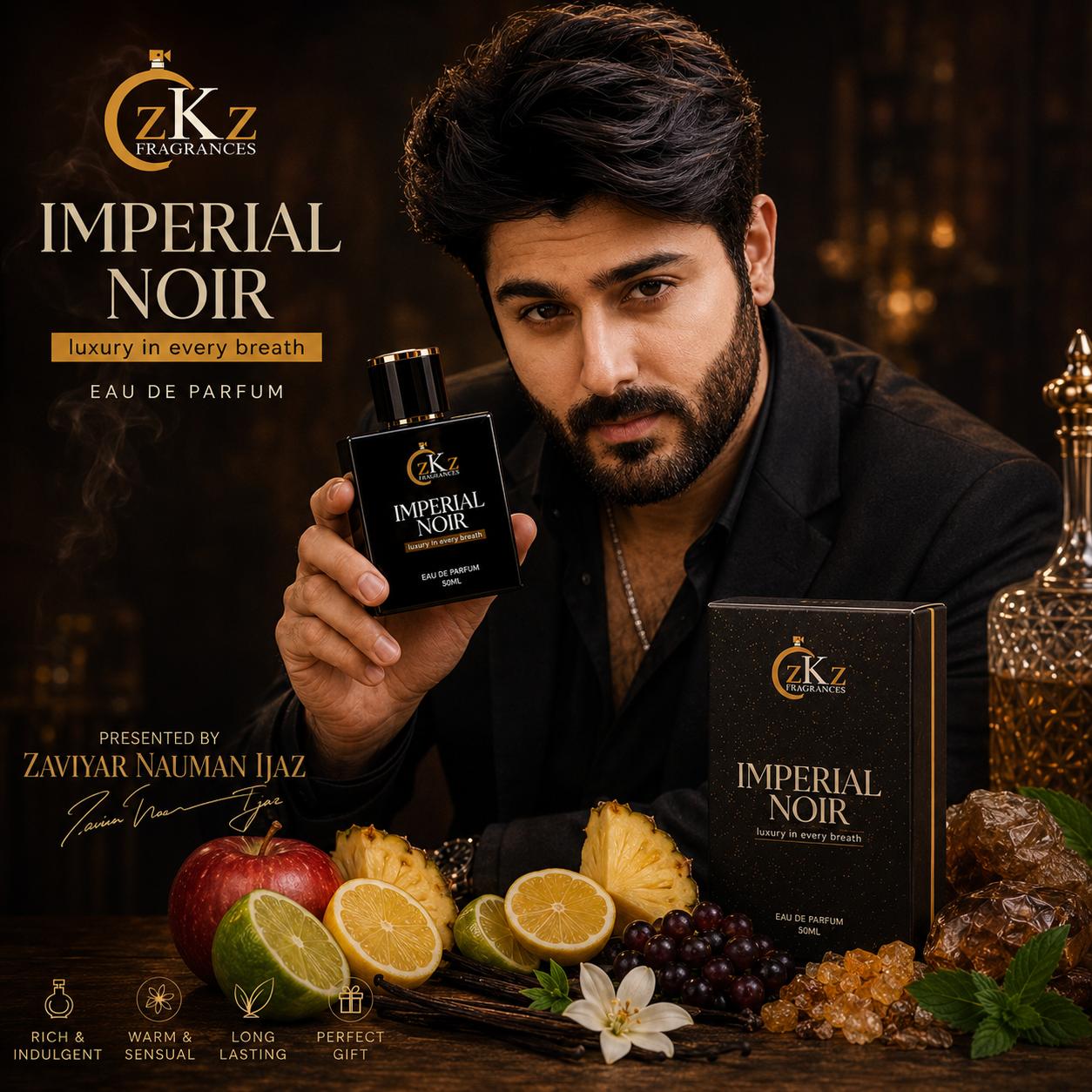 Imperial Noir by zKz Fragrances – Luxury Perfume for Men (50ML)