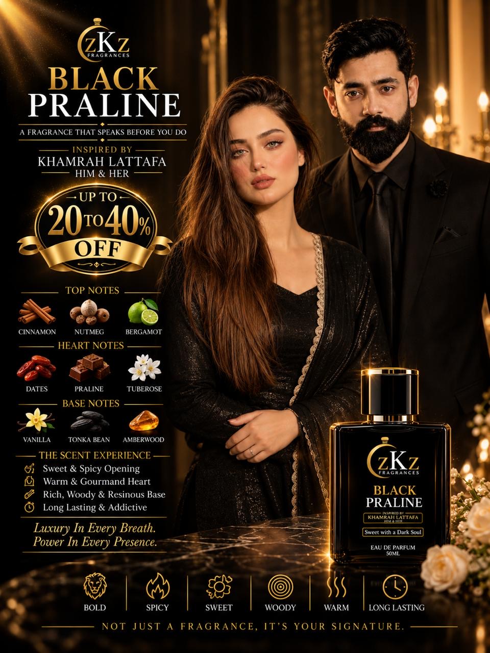 Black Praline – Sweet With a Dark Soul | Luxury Fragrance